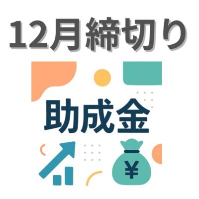 12月助成金